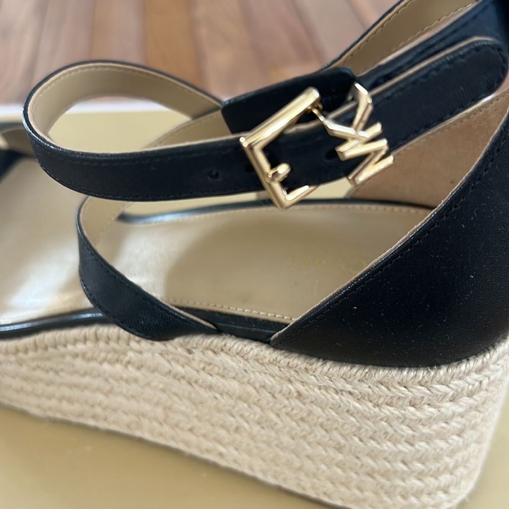 Michael kors Women's Serena Espdarille Wedge Sandals - Picture 9 of 12